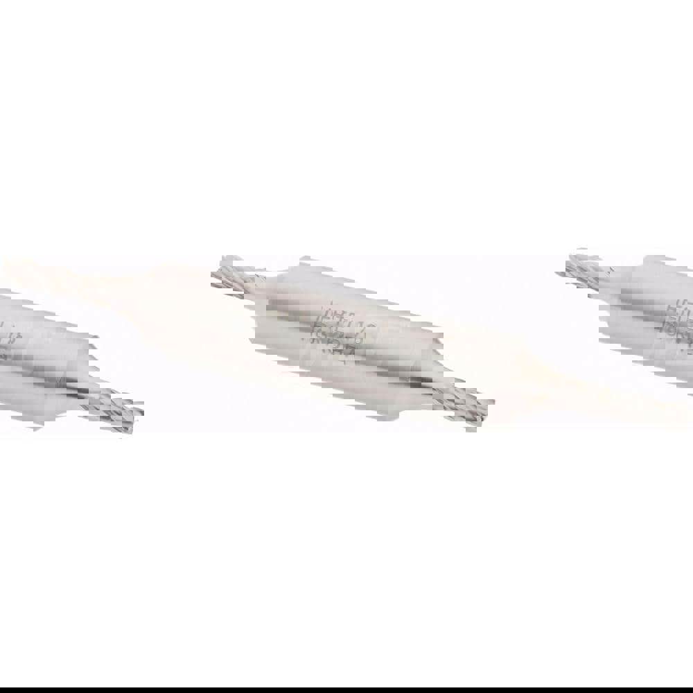 Square End Mill: 1/8'' Dia, 3/8'' LOC, 3/8'' Shank Dia, 3-1/16'' OAL, 4 Flutes, High Speed Steel