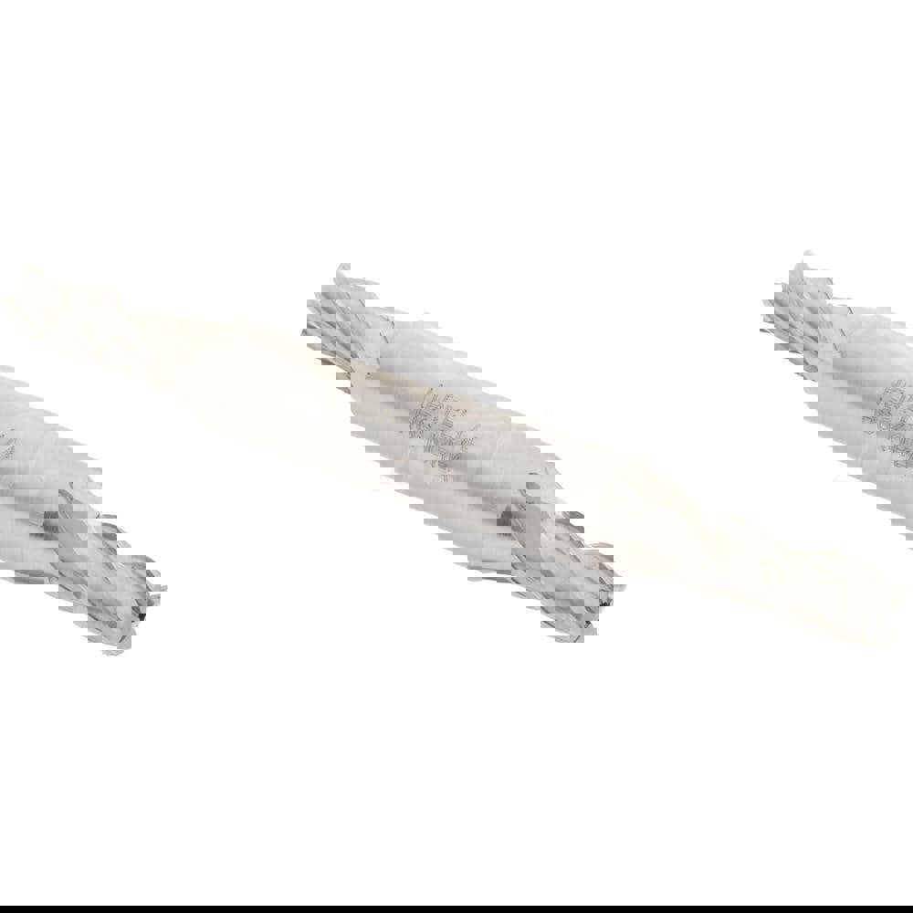 Square End Mill: 1/4'' Dia, 5/8'' LOC, 3/8'' Shank Dia, 3-3/8'' OAL, 4 Flutes, High Speed Steel