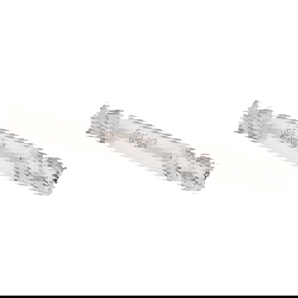 Square End Mill: 23/64'' Dia, 3/4'' LOC, 3/8'' Shank Dia, 3-1/2'' OAL, 4 Flutes, High Speed Steel