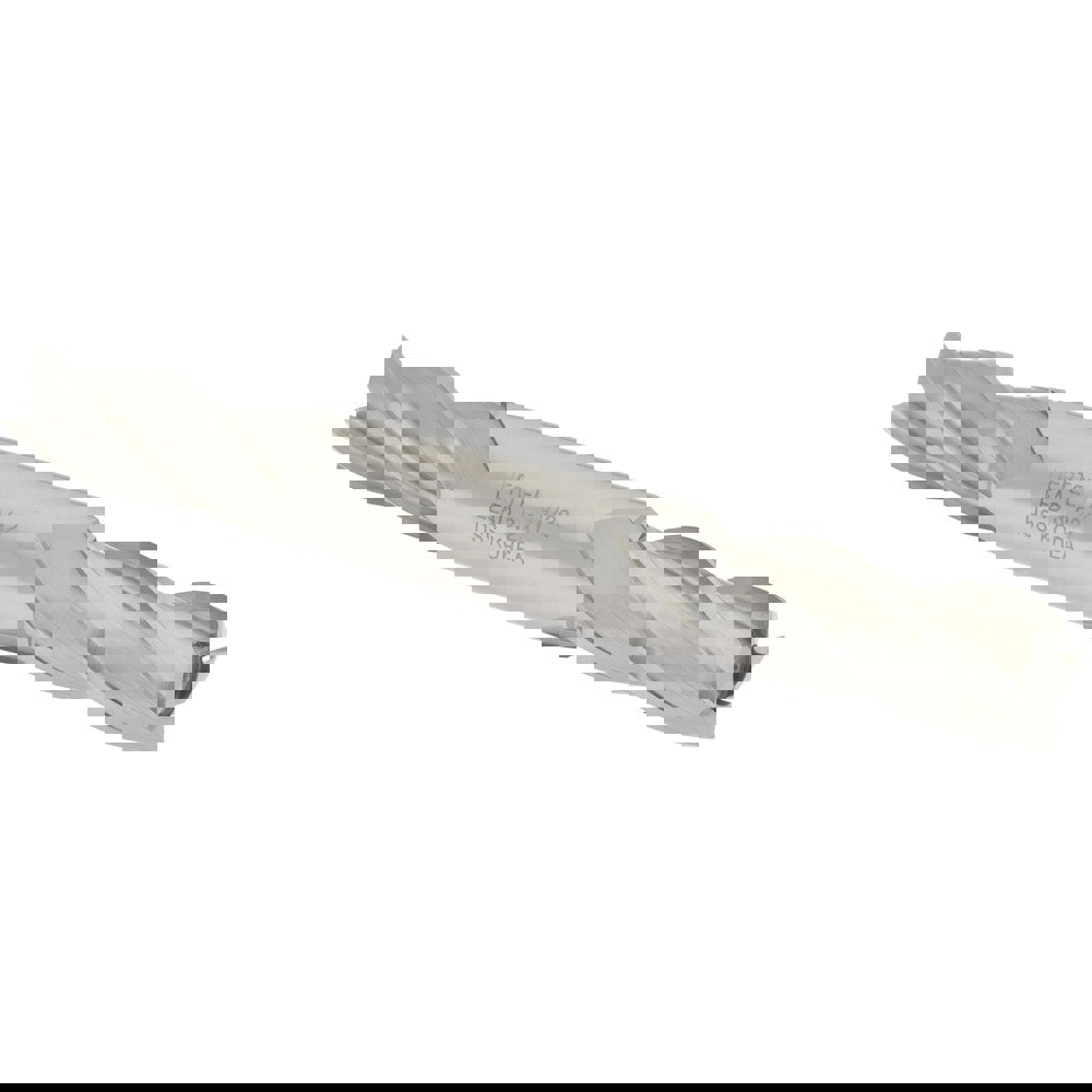 Square End Mill: 19/32'' Dia, 1-3/8'' LOC, 5/8'' Shank Dia, 5'' OAL, 4 Flutes, High Speed Steel