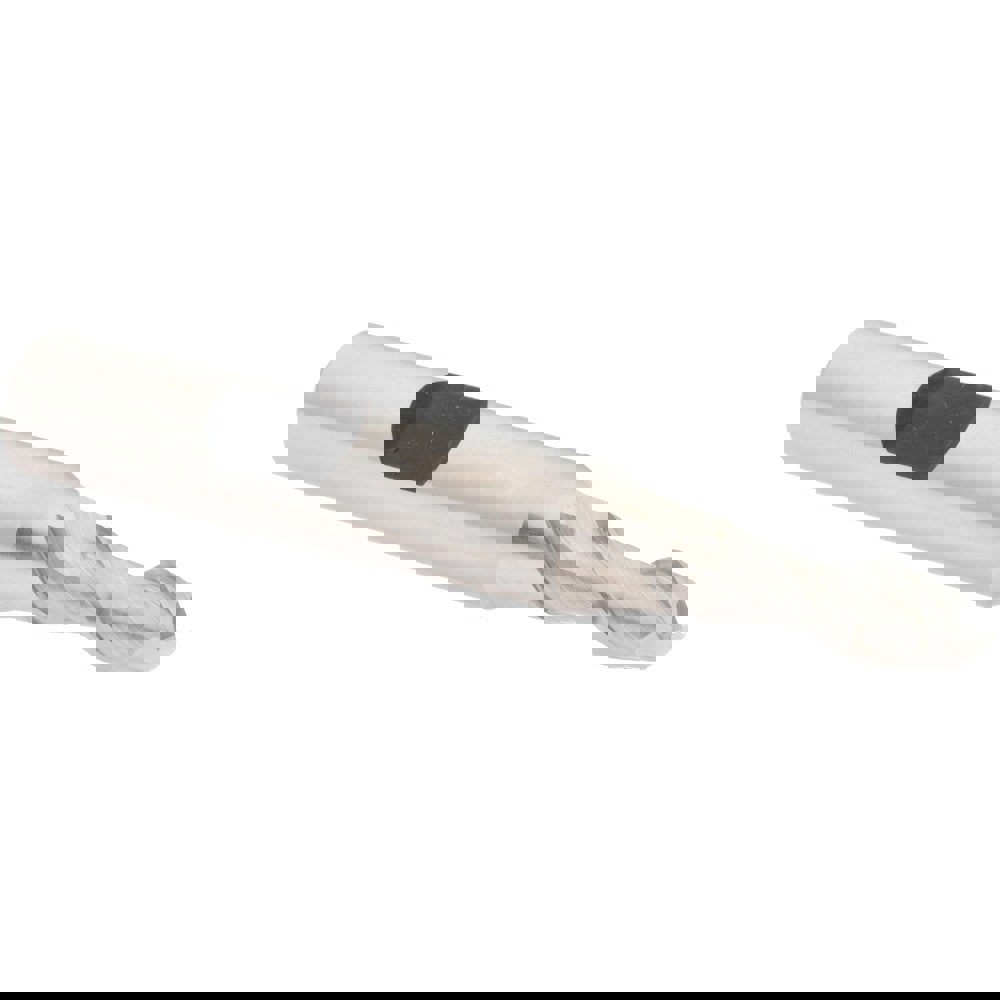 Square End Mill: 1/4'' Dia, 5/8'' LOC, 3/8'' Shank Dia, 2-1/2'' OAL, 2 Flutes, High Speed Steel