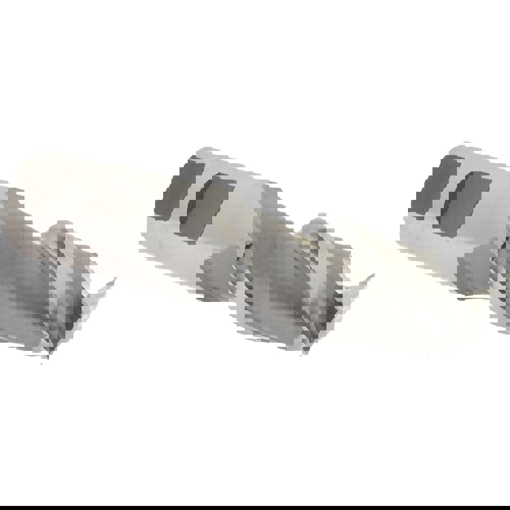 Square End Mill: 1'' Dia, 2'' LOC, 1'' Shank Dia, 4-1/2'' OAL, 2 Flutes, High Speed Steel