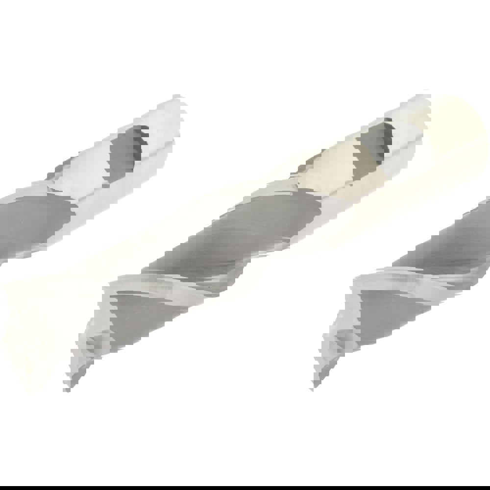 Square End Mill: 3/4'' Dia, 2-1/4'' LOC, 3/4'' Shank Dia, 4-1/2'' OAL, 2 Flutes, High Speed Steel