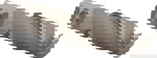 Square End Mill: 1-1/8'' Dia, 3'' LOC, 1'' Shank Dia, 5-1/2'' OAL, 2 Flutes, High Speed Steel