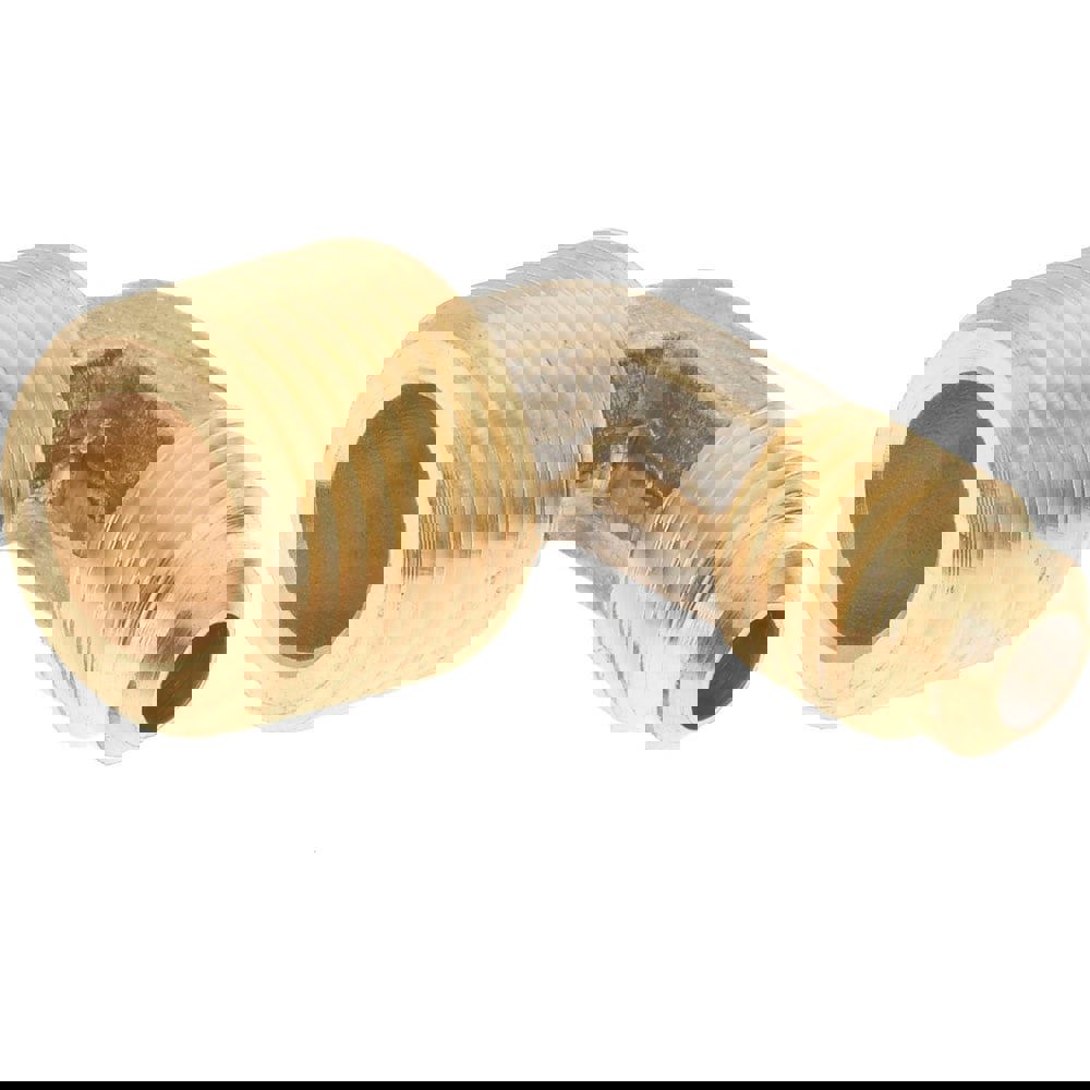 Brass Flared Tube Male Elbow: 1/4