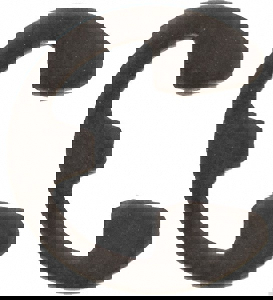 External E Style Retaining Ring: 0.116