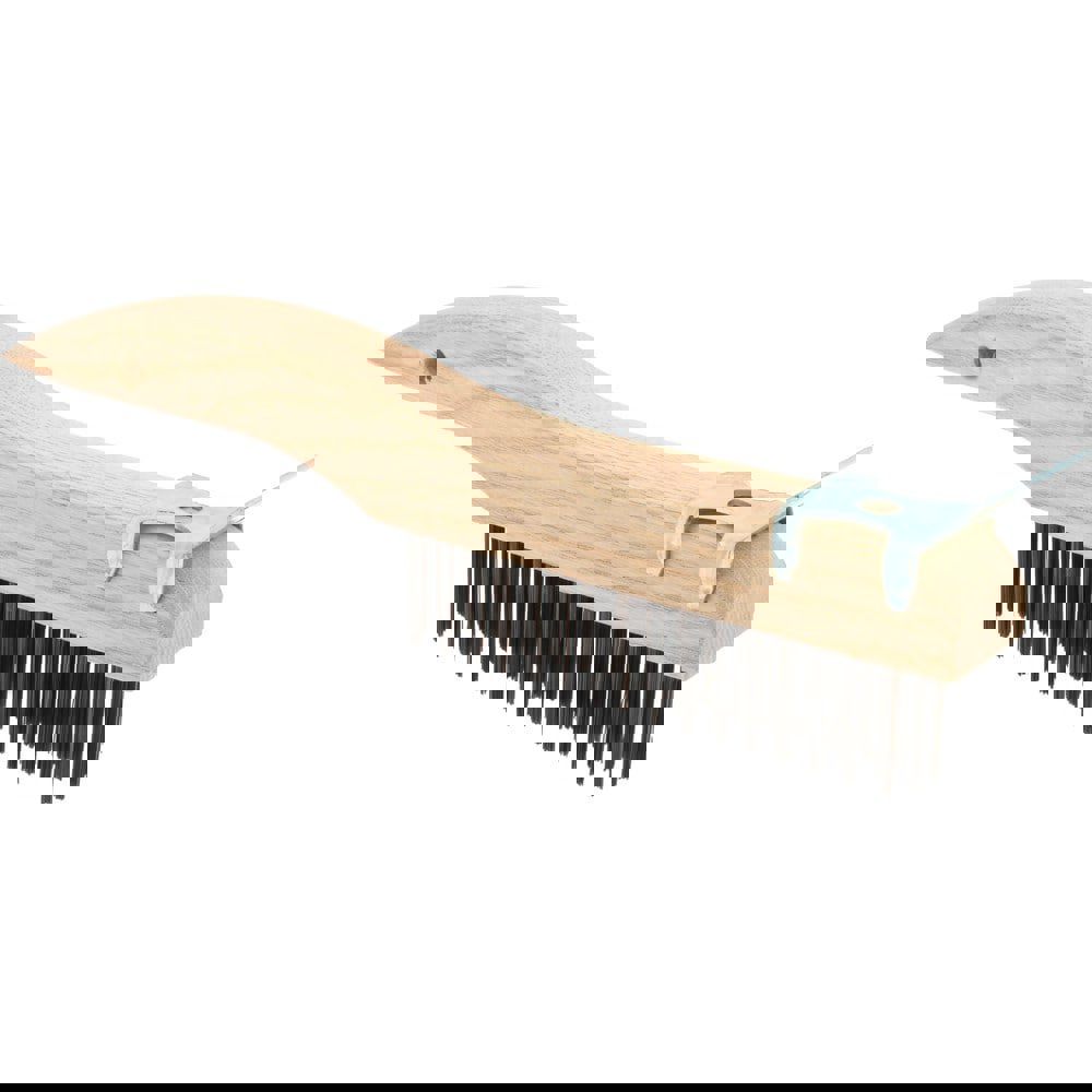 Scratch Brush, 4 Rows, 16 Columns, Steel