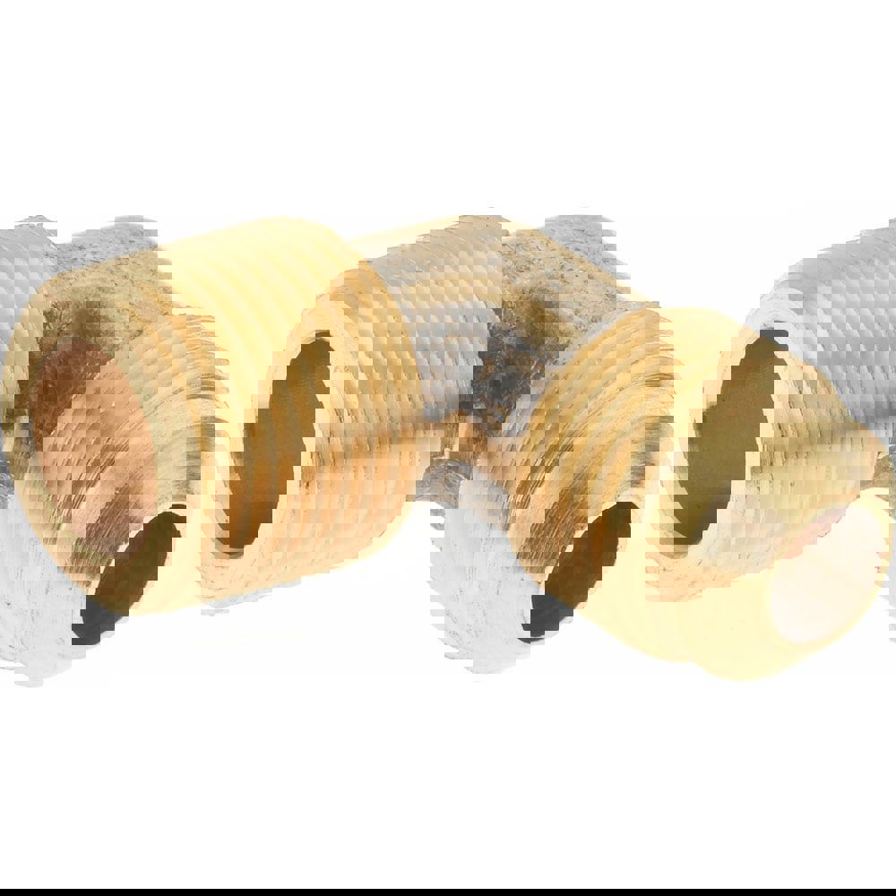 Brass Flared Tube Male Elbow: 3/8