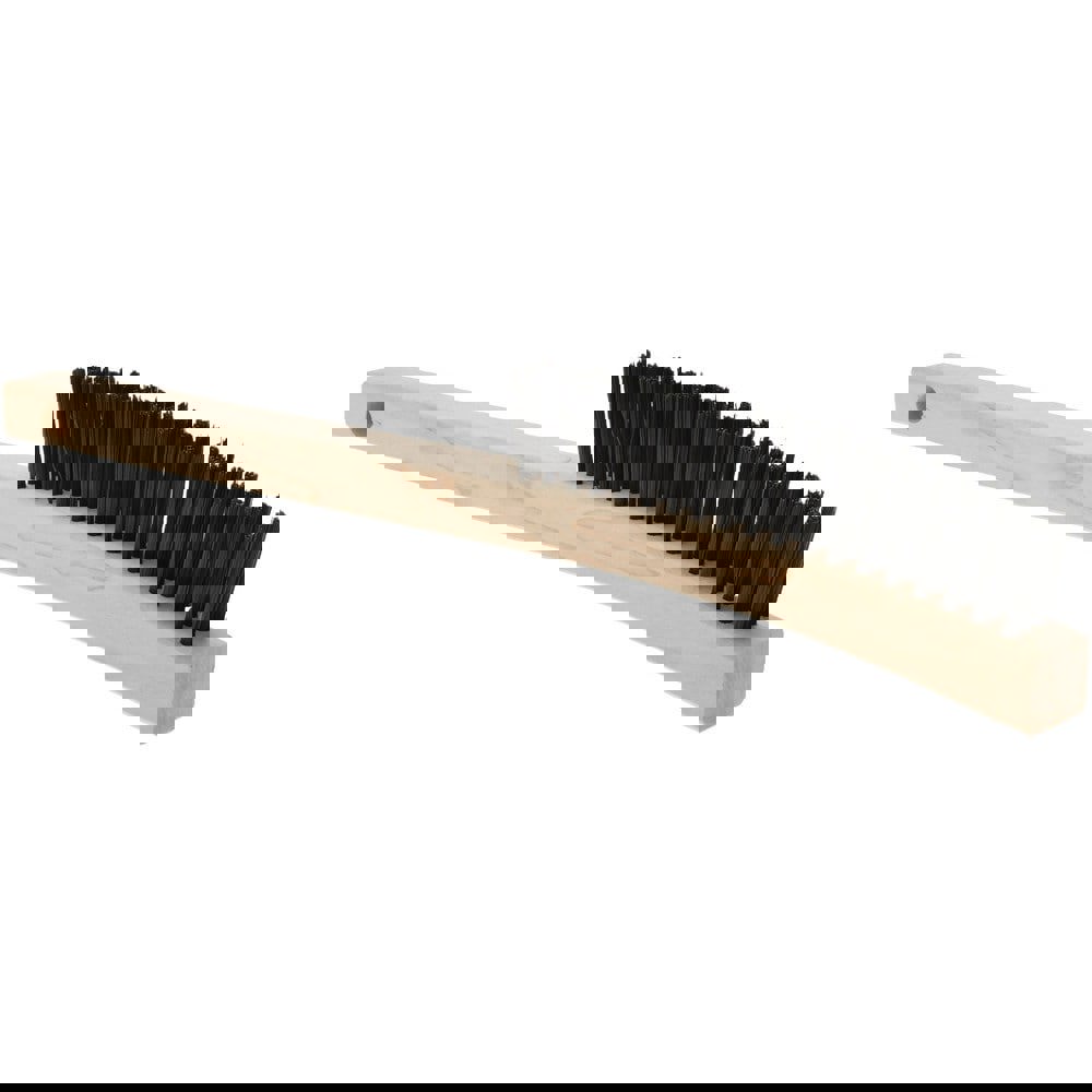 Scratch Brush, 3 Rows, 19 Columns, Steel