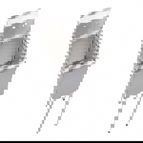 Scullery Sink: 3 Stainless Steel