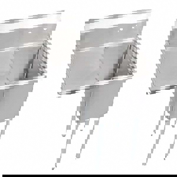 Scullery Sink: 3 Stainless Steel