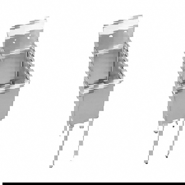 Scullery Sink: 3 Stainless Steel