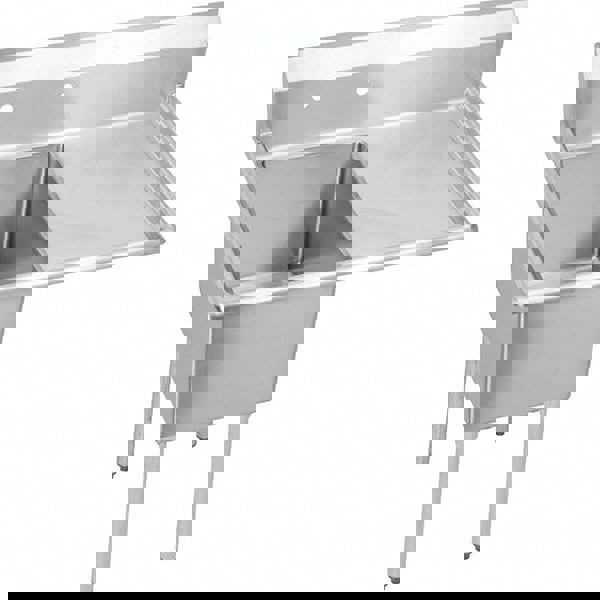 Scullery Sink: 3 Stainless Steel