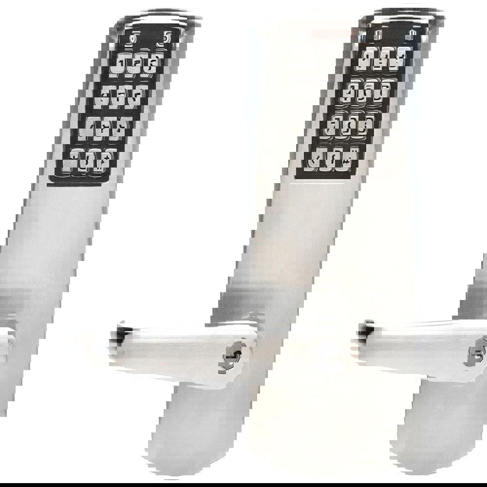 Lever Locksets; Lockset Type: Rim Exit Trim with Keypad ; Key Type: Schlage C ; Back Set: 2-3/4 (Inch); Cylinder Type: Schlage C Keyway ; Material: Metal ; Door Thickness: 1 3/8 - 1 3/4