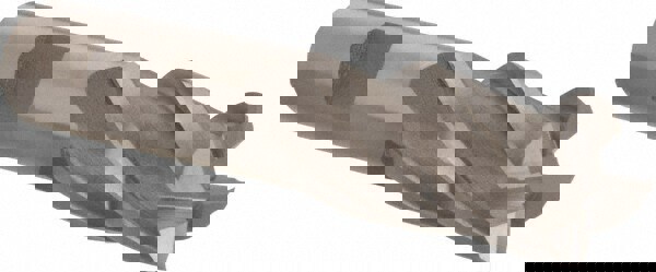 Square End Mill: 3/4'' Dia, 1-5/8'' LOC, 5/8'' Shank Dia, 3-3/4'' OAL, 4 Flutes, Cobalt