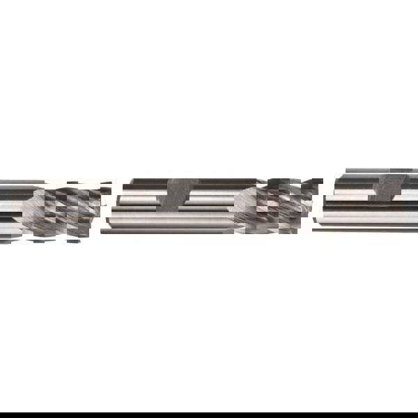 Square End Mill: 3/8'' Dia, 2-1/2'' LOC, 3/8'' Shank Dia, 4-1/4'' OAL, 4 Flutes, Cobalt