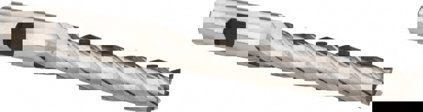 Square End Mill: 7/16'' Dia, 2-3/4'' LOC, 1/2'' Shank Dia, 4-3/4'' OAL, 4 Flutes, Cobalt