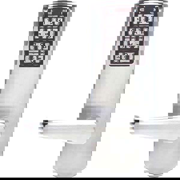 Lever Locksets; Type: Entrance; Door Thickness: 1-3/4; Back Set: 2-3/4; For Use With: Commercial Doors; Finish/Coating: Satin Chrome; Material: Steel; Material: Steel; Door Thickness: 1-3/4; Lockset Grade: Grade 1; Cylinder Type: Keyless; Number of Codes: