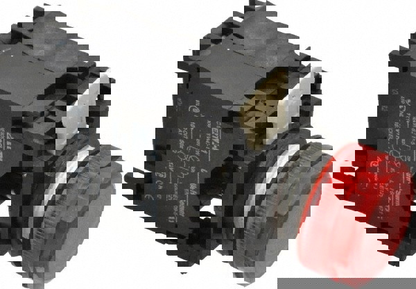 120 VAC/VDC Red Lens Incandescent Indicating Light