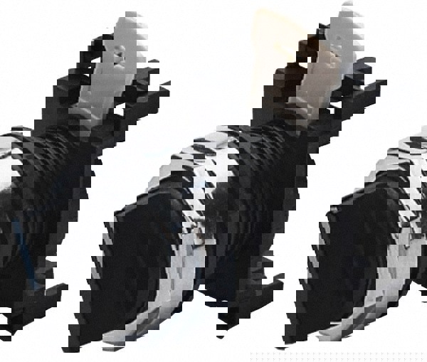 Selector Switch Only: 3 Positions, Maintained (MA), Black Knob