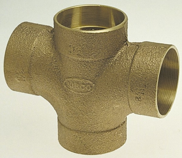 Drain, Waste & Vent Double Tee: 2
