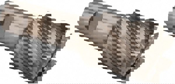 Square End Mill: 1-1/8'' Dia, 1-1/2'' LOC, 3/4'' Shank Dia, 3-7/8'' OAL, 6 Flutes, Cobalt