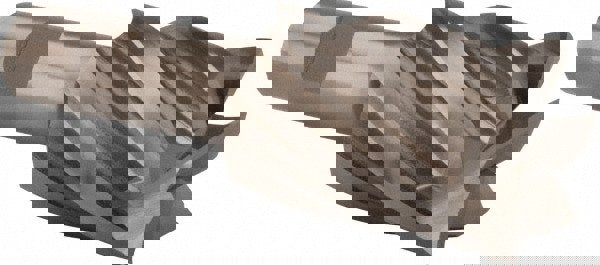 Square End Mill: 1-3/8'' Dia, 2'' LOC, 3/4'' Shank Dia, 4-3/8'' OAL, 6 Flutes, Cobalt