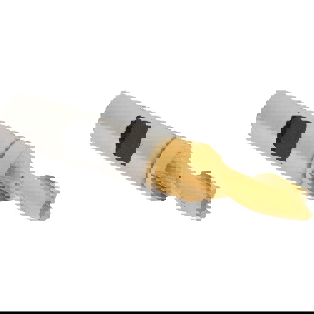 Square End Mill: 1/4'' Dia, 1/2'' LOC, 3/8'' Shank Dia, 2-5/16'' OAL, 2 Flutes, Cobalt