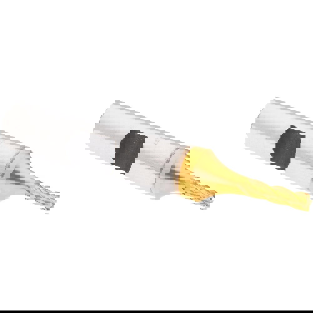 Square End Mill: 1/8'' Dia, 3/8'' LOC, 3/8'' Shank Dia, 2-5/16'' OAL, 4 Flutes, Cobalt