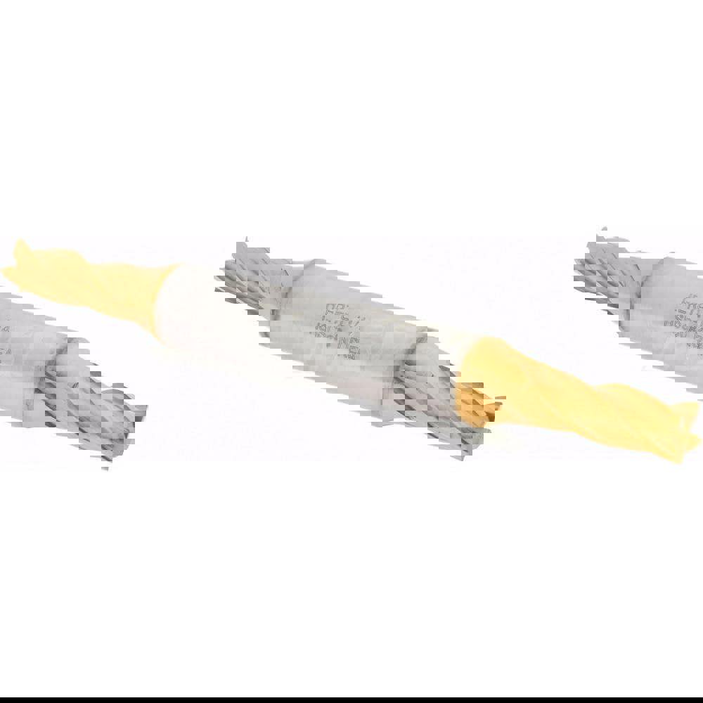 Square End Mill: 1/4'' Dia, 5/8'' LOC, 3/8'' Shank Dia, 3-3/8'' OAL, 4 Flutes, Cobalt