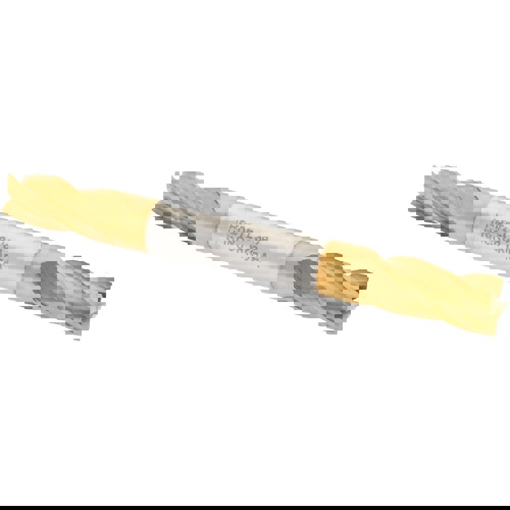 Square End Mill: 3/8'' Dia, 3/4'' LOC, 3/8'' Shank Dia, 3-1/2'' OAL, 4 Flutes, Cobalt