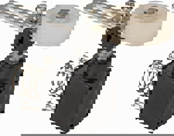 4-1/4 Inch Long, 0.98 Inch Diameter, Limit Switch Adjustable Roller Lever