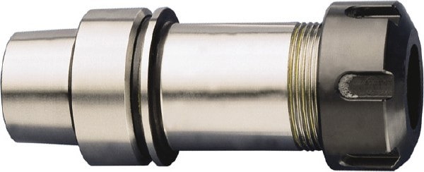 Collet Chuck: 0.5 to 7 mm Capacity, ER Collet, Hollow Taper Shank