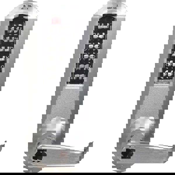 Lever Locksets; Type: Entrance; Door Thickness: 1-3/4; Key Type: Keyless; Back Set: 2-3/4; For Use With: Commercial Doors; Finish/Coating: Satin Chrome; Material: Steel; Material: Steel; Door Thickness: 1-3/4; Backset: 2.75 in; Lockset Grade: Grade 1; Fir