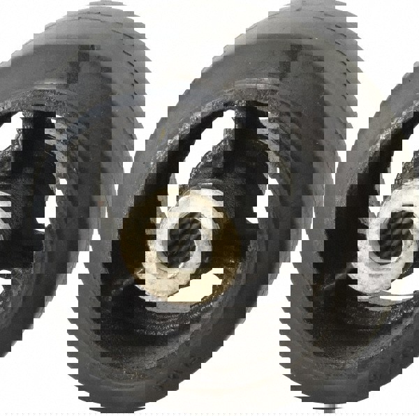 Caster Wheel: Rubber