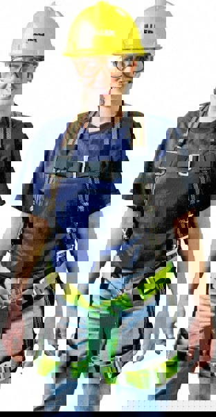 Fall Protection Harnesses: 400 Lb, Standard Style, Size Small & Medium