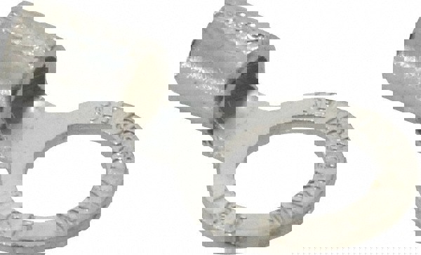 Circular Ring Terminal: Non-Insulated, 6 AWG, Crimp Connection