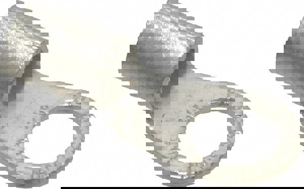 Circular Ring Terminal: Non-Insulated, 6 AWG, Crimp Connection