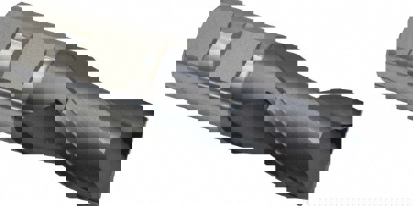 Square End Mill: 1'' Dia, 1-5/8'' LOC, 1'' Shank Dia, 4-1/8'' OAL, 2 Flutes, Cobalt