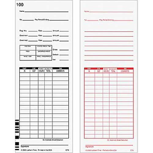 LATHEM 7500E BX/1000 WK/BI/SEMI-MTHLY