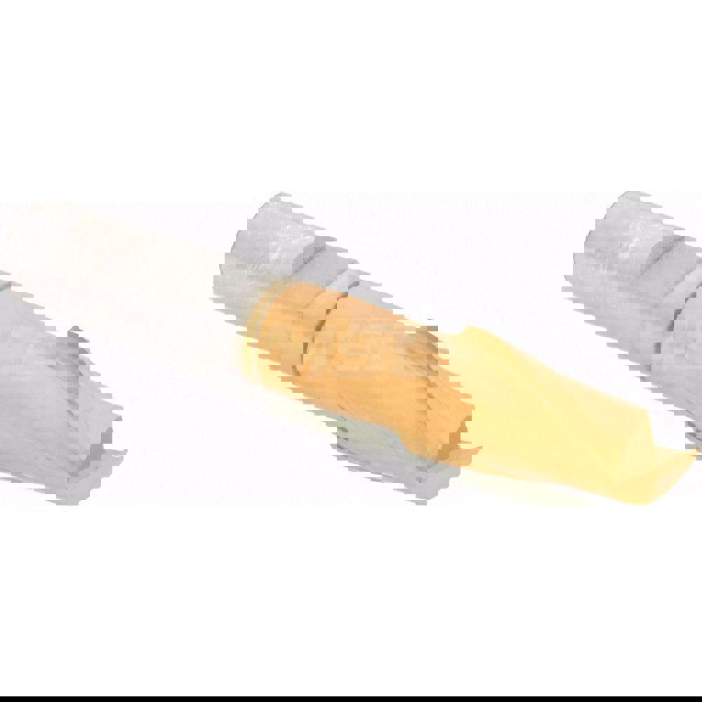 Square End Mill: 7/16'' Dia, 13/16'' LOC, 3/8'' Shank Dia, 2-1/2'' OAL, 2 Flutes, High Speed Steel