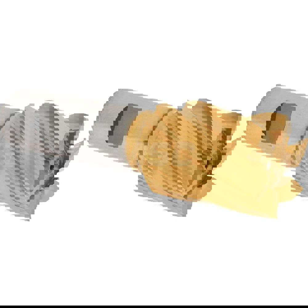 Square End Mill: 1-1/8'' Dia, 1-1/2'' LOC, 3/4'' Shank Dia, 3-7/8'' OAL, 6 Flutes, High Speed Steel