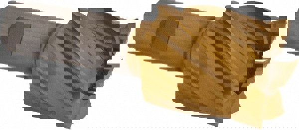 Square End Mill: 1-3/8'' Dia, 1-1/2'' LOC, 3/4'' Shank Dia, 3-7/8'' OAL, 6 Flutes, High Speed Steel