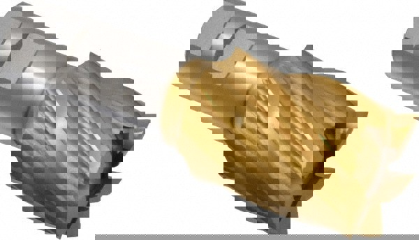 Square End Mill: 1-1/2'' Dia, 2'' LOC, 1'' Shank Dia, 4-1/2'' OAL, 6 Flutes, High Speed Steel