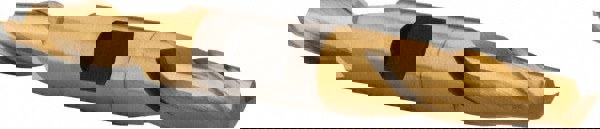 Square End Mill: 13/32'' Dia, 13/16'' LOC, 1/2'' Shank Dia, 3-3/4'' OAL, 2 Flutes, High Speed Steel