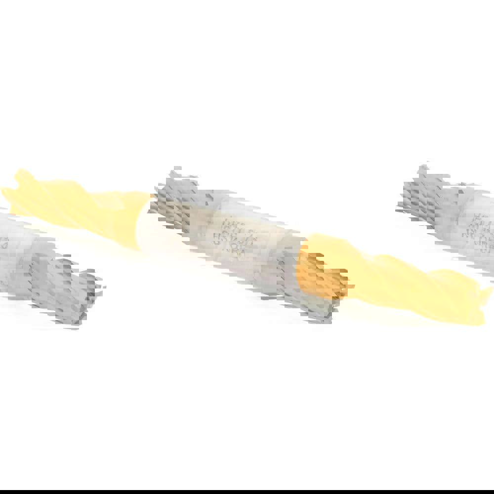 Square End Mill: 5/16'' Dia, 3/4'' LOC, 3/8'' Shank Dia, 3-1/2'' OAL, 4 Flutes, High Speed Steel