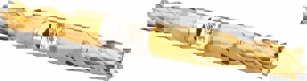 Square End Mill: 11/32'' Dia, 3/4'' LOC, 3/8'' Shank Dia, 3-1/2'' OAL, 4 Flutes, High Speed Steel