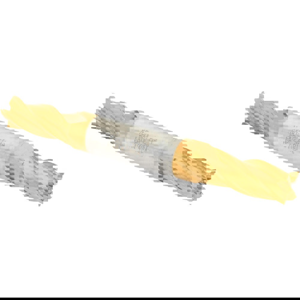 Square End Mill: 7/16'' Dia, 1'' LOC, 1/2'' Shank Dia, 4-1/8'' OAL, 4 Flutes, High Speed Steel
