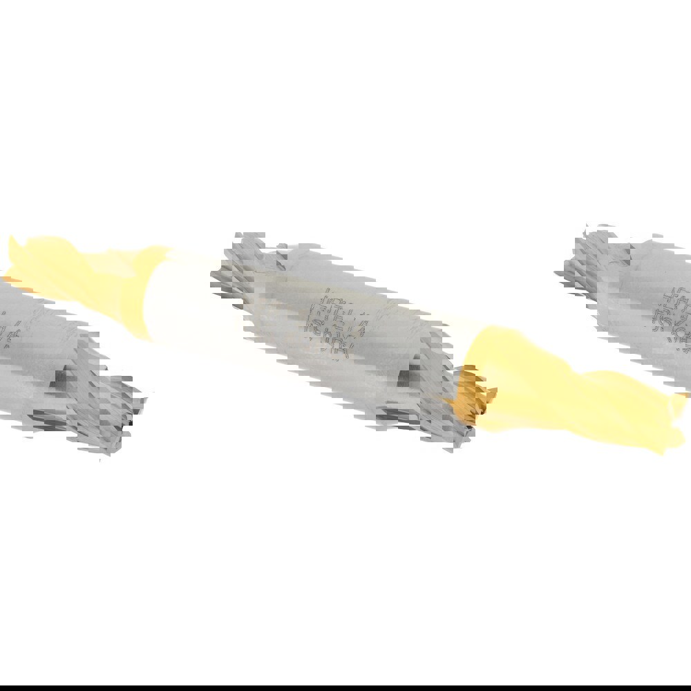 Square End Mill: 1/4'' Dia, 3/8'' LOC, 3/8'' Shank Dia, 2-7/8'' OAL, 4 Flutes, High Speed Steel