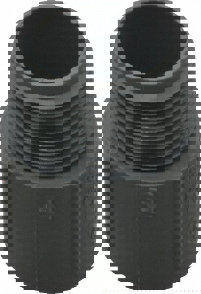 Conduit Male Adapter: For Rigid, Polyvinylchloride, 1